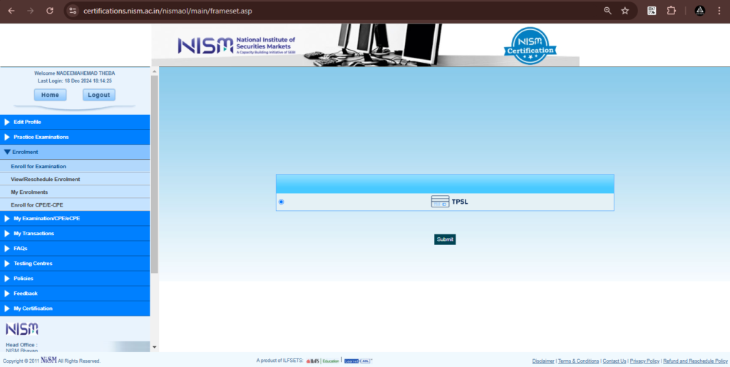Click ‘OK’ on both confirmation messages.