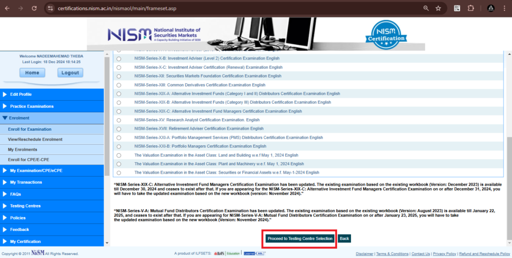 ‘NISM-Series-XV: Research Analyst Certification Examination (English).’