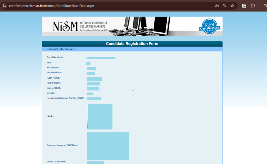 Review your details on the confirmation page, then click ‘Submit’ to proceed.