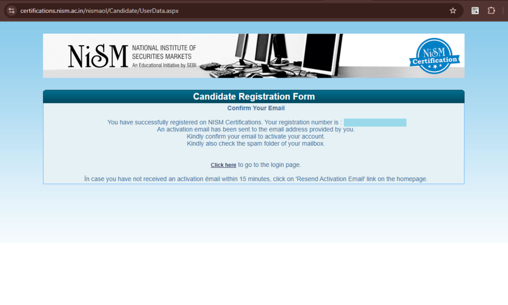 Upon successful registration, you will see a confirmation screen and receive an activation email. Please…